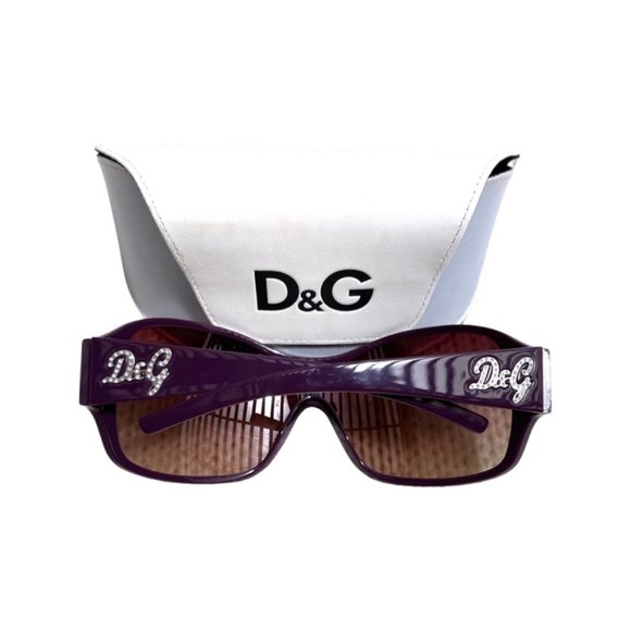 Dolce & Gabbana Accessories - Auc Dolce & Gabbana Crystal embellished Gradient SUNGLASSES D&G 8035B